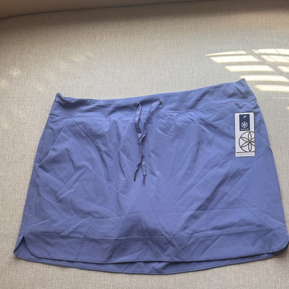 Gaiam Purple Athletic Skort
